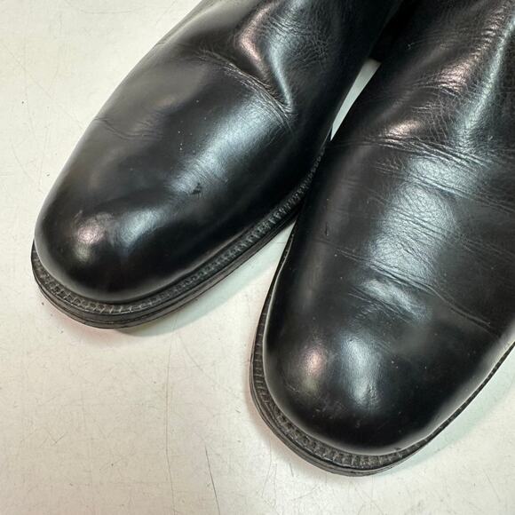 VERY GOOD VTG Tricker's x Miller's New York Chelsea Boot Black Calf Men's US 8.5 - Picture 6 of 11